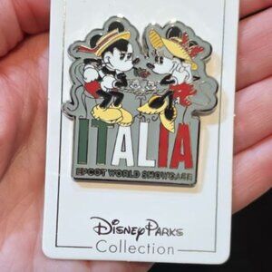 Disney Parks Epcot Mickey Minnie Mouse Italy Italia Pin New A6S6B4B1